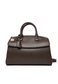 Armani Exchange Torebka XW000307 AF12040 U6304 Brązowy. Kolor: brązowy. Materiał: skórzane
