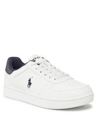 Polo Ralph Lauren Sneakersy RF103793 S Biały. Kolor: biały. Materiał: skóra #4