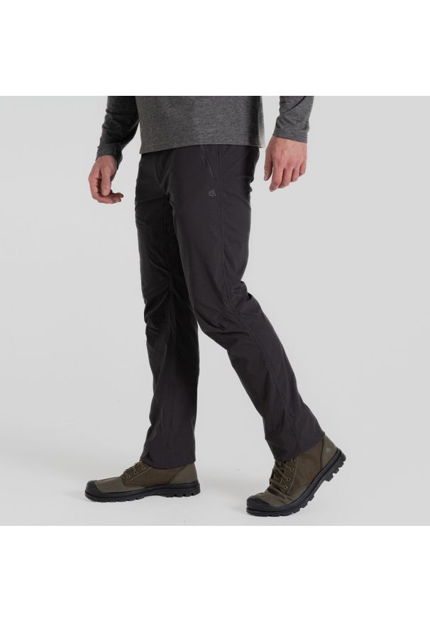 CRAGHOPPERS - Spodnie turystyczne męskie Craghoppers NosiLife Pro Trouser III. Kolor: szary
