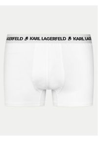 Karl Lagerfeld - KARL LAGERFELD Komplet 3 par bokserek A1M47151 Biały. Kolor: biały. Materiał: bawełna #5