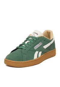 Reebok Sneakersy EO-CLUB C GROUNDS UK 100244920 Zielony. Kolor: zielony. Materiał: skóra, zamsz. Model: Reebok Club #7