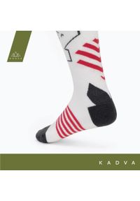 Skarpety narciarskie damskie KADVA Skio W. Kolor: biały. Sport: narciarstwo