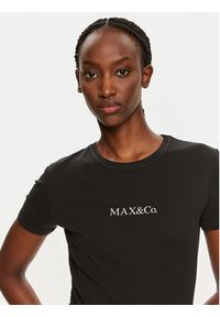 MAX&Co. T-Shirt 2428976014200 2428976014200 Czarny Regular Fit. Kolor: czarny. Materiał: bawełna #2