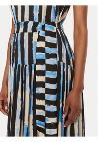 Pinko Sukienka letnia Once 103602 A1UM Czarny Regular Fit. Kolor: czarny. Materiał: wiskoza. Sezon: lato #5