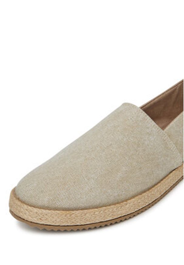 Lanetti Espadryle MF1594-1 Beżowy. Kolor: beżowy. Materiał: materiał