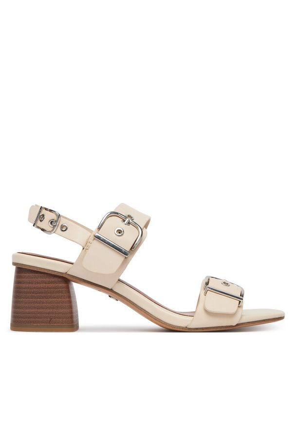 Sandały Tamaris. Kolor: kremowy