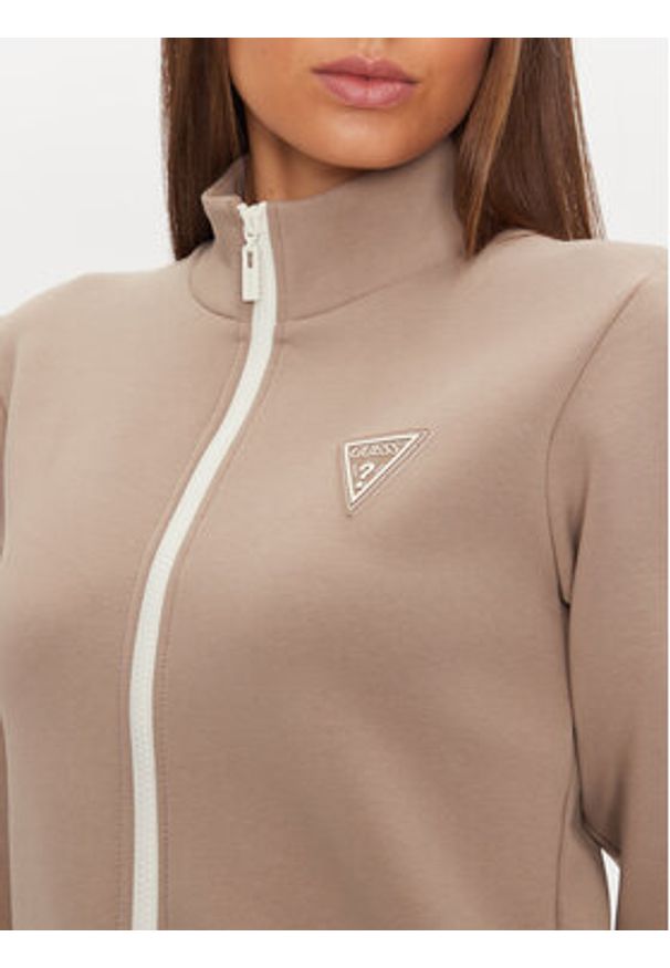 Guess Bluza Ann V3BQ12 KBCK2 Szary Regular Fit. Kolor: szary. Materiał: bawełna, syntetyk