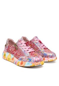 Laura Vita Sneakersy Nikito 57 Różowy. Kolor: różowy. Materiał: skóra #5