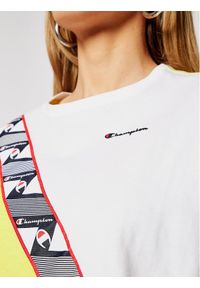 Champion T-Shirt Croptop 112767 Żółty Custom Fit. Kolor: żółty #5