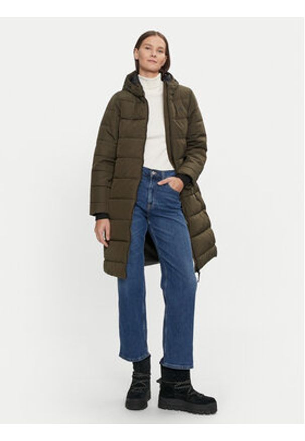 Whistler Kurtka zimowa Amaret W Long Puffer W234603 Zielony Regular Fit. Kolor: zielony. Materiał: syntetyk. Sezon: zima