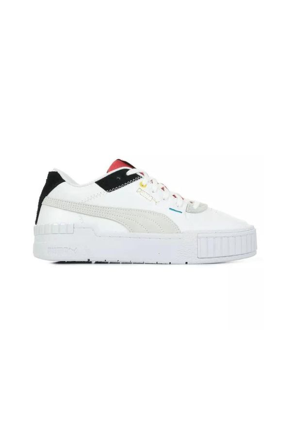 Baskets Femme CALI SPORT WH WNS Puma 01 BLACK / WHITE 373908 Blanc Puma. Kolor: wielokolorowy, niebieski, biały. Sport: bieganie