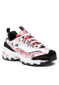 skechers - Skechers Sneakersy Cupid Charm 149504/WRBK Czerwony. Kolor: czerwony. Materiał: materiał