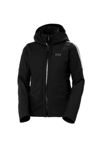 Damska kurtka narciarska z kapturem Helly Hansen Avanti Softshell. Typ kołnierza: kaptur. Kolor: czarny. Materiał: softshell. Sezon: zima. Sport: narciarstwo #1