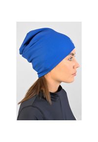 NESSI SPORTSWEAR - Czapka smerfetka termoaktywna dwustronna Unisex Nessi Sportswear. Kolor: niebieski. Styl: sportowy #1