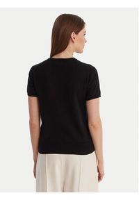 Polo Ralph Lauren T-Shirt 211971872005 Czarny Slim Fit. Typ kołnierza: polo. Kolor: czarny. Materiał: bawełna #2