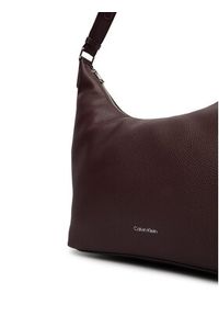 Calvin Klein Torebka LV04F3891G Bordowy. Kolor: czerwony. Materiał: skórzane #3