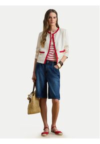 Lauren Ralph Lauren - LAUREN RALPH LAUREN T-Shirt 200B21056002 Écru Relaxed Fit. Kolor: kremowy. Materiał: bawełna #2