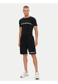 Emporio Armani Underwear T-Shirt 111035 4R729 00020 Czarny Slim Fit. Kolor: czarny. Materiał: bawełna