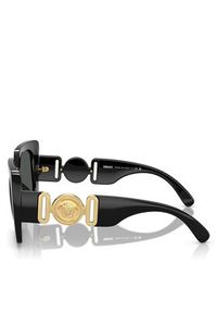 VERSACE - Versace Okulary przeciwsłoneczne 0VE4478U 55 GB1/87 Czarny. Kolor: czarny #4