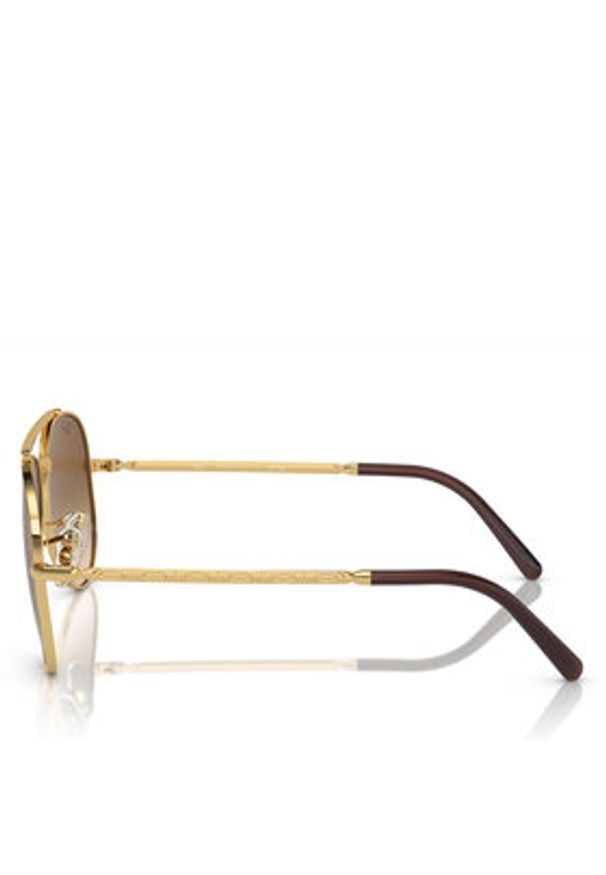 Ray-Ban Okulary przeciwsłoneczne New Aviator 0RB3625 001/51 Złoty. Kolor: złoty