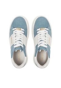 TwinSet - TWINSET Sneakersy 251GCJ01C Niebieski. Kolor: niebieski. Materiał: zamsz, skóra #3