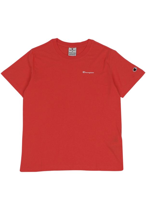 Koszulka damska Champion SS Tee 117535. Kolor: czerwony