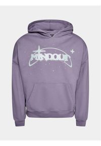 Mindout Bluza System Fioletowy Boxy Fit. Kolor: fioletowy. Materiał: bawełna #1