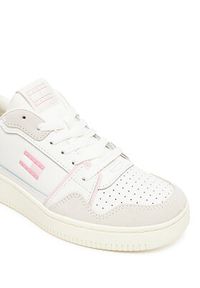 Tommy Jeans Sneakersy Tjw Retro Basket Sneaker EN0EN02818 Écru. Materiał: skóra #6