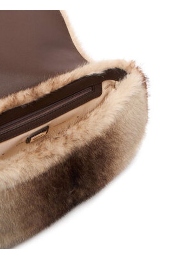 Guess Torebka Mavis HWFG96 74210 Beżowy. Kolor: beżowy. Materiał: skórzane