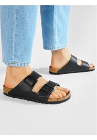 Birkenstock Klapki Arizona 0051193 Czarny. Kolor: czarny. Materiał: skóra #1