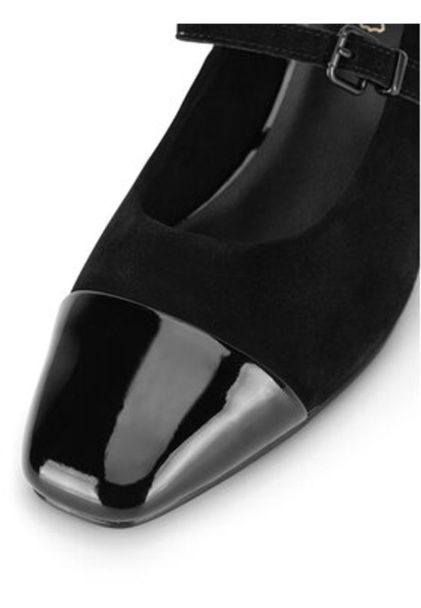 Lasocki Czółenka WFA2933-2Z Czarny. Kolor: czarny. Materiał: skóra, zamsz