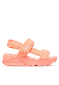 skechers - Sandały Skechers. Kolor: pomarańczowy