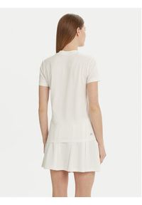 Lacoste T-Shirt TF9246 Biały Slim Fit. Kolor: biały. Materiał: bawełna #3