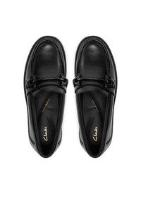 Clarks Loafersy Orianna Bit 261748084 Czarny. Kolor: czarny. Materiał: skóra #4