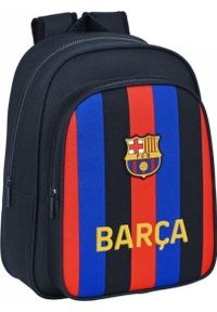 f.c. barcelona - F.C. Barcelona Plecak szkolny F.C. Barcelona Kasztanowy Granatowy (27 x 33 x 10 cm). Kolor: niebieski, wielokolorowy, brązowy #1