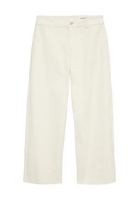 Vero Moda Kuloty Wild Kayla 10307837 Biały Wide Leg. Kolor: biały. Materiał: bawełna