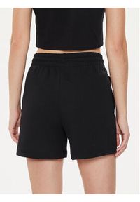 New Balance Szorty sportowe Hyperembossed WS41550 Czarny Regular Fit. Kolor: czarny. Materiał: syntetyk, bawełna