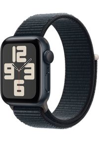 APPLE - Smartwatch Apple Apple Watch SE OLED 40 mm Cyfrowy 324 x 394 px Ekran dotykowy Czarny Wi-Fi GPS. Rodzaj zegarka: smartwatch. Kolor: czarny