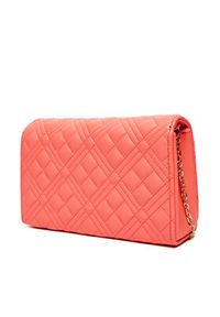 Love Moschino - LOVE MOSCHINO Torebka JC4079PP1MLA0464 Koralowy. Kolor: pomarańczowy. Materiał: skórzane