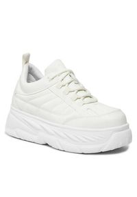 Hugo Sneakersy Jodene Tenn 50513325 Biały. Kolor: biały