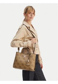 Guess Torebka Meridian II HWOS69 74060 Beżowy. Kolor: beżowy. Materiał: skórzane #1