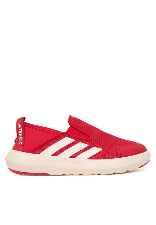 Adidas - Sneakersy adidas. Zapięcie: bez zapięcia. Kolor: czerwony. Model: Adidas Terrex