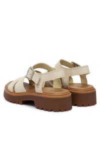 Timberland Sandały Stone Street TB0A2EJMEN71 Beżowy. Kolor: beżowy. Materiał: nubuk, skóra. Styl: street #6