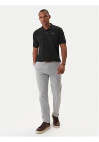La Martina Polo BPMP01 PK031 Czarny Regular Fit. Typ kołnierza: polo. Kolor: czarny. Materiał: bawełna #3