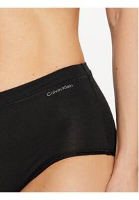 Calvin Klein Underwear Figi klasyczne z wysokim stanem 000QD5173E Czarny. Stan: podwyższony. Kolor: czarny. Materiał: bawełna #4