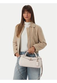 Guess Torebka Ella Logo HWPD97 46050 Kremowy. Kolor: kremowy. Materiał: skórzane #1