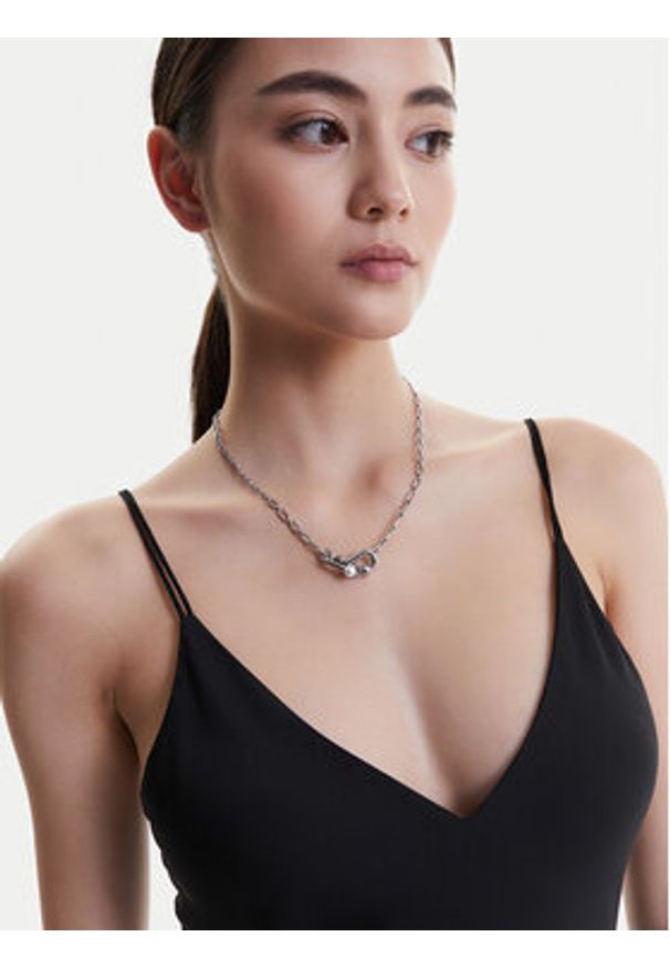 Furla Naszyjnik Mianuvola WJ00263 K22000 AR000 Srebrny. Materiał: metalowe. Kolor: srebrny