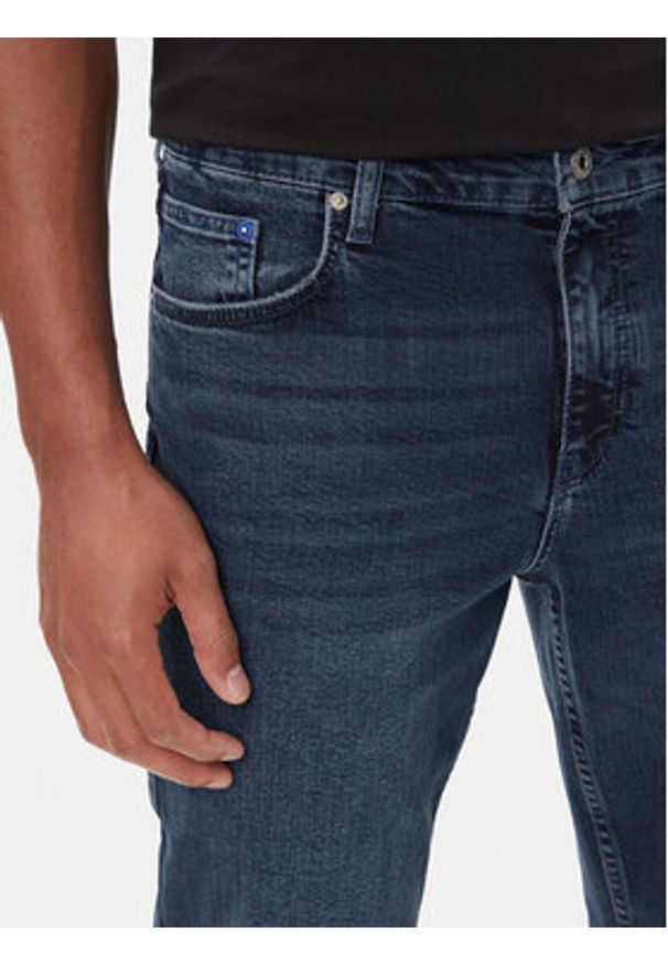 Karl Lagerfeld Jeans Jeansy A4M10138 Czarny Slim Fit. Kolor: czarny