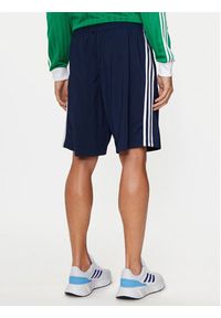 Adidas - adidas Szorty sportowe adicolor Firebird IM9422 Granatowy Regular Fit. Kolor: niebieski. Materiał: syntetyk. Styl: sportowy #4