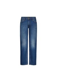 Lee - LEE DAREN ZIP FLY MĘSKIE SPODNIE JEANSOWE JEANSY DŻINSY DARK SKYE 112350159